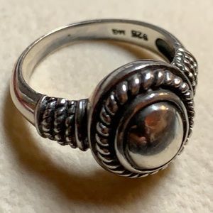 Sterling silver ring